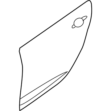 GM 92457497 Panel, Rear Side Door Outer