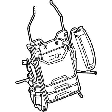 Cadillac 13545933 Lumbar Support