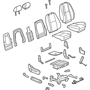 Chevy 25978522 Seat Assembly