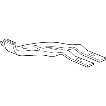 GM 39044133 Duct, Floor Rear Air Outlet