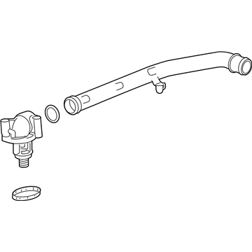 Chevy 12678779 Water Outlet