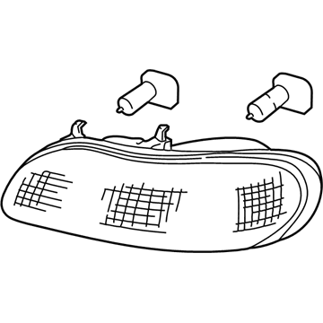 Oldsmobile 22618781 Composite Headlamp