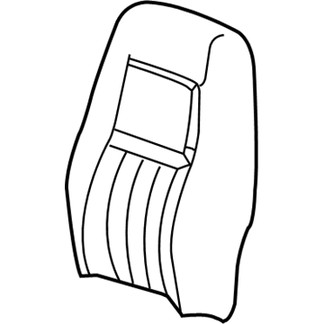 Saturn 89043035 Seat Back Cover