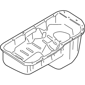 Chevy 91174375 Oil Pan