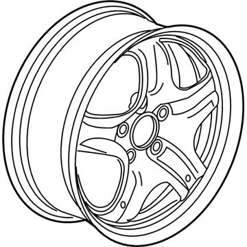 Buick 9598032 Wheel, Steel