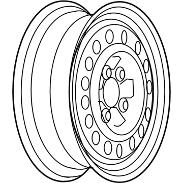 Buick 13235015 Compact Spare