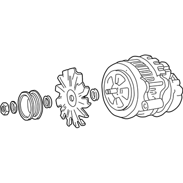 GM 19244779 GENERATOR Assembly (Remanufacture)