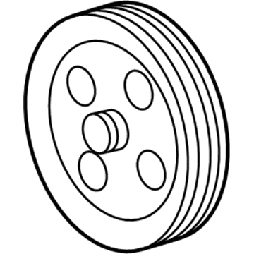 Cadillac 12686386 Pulley