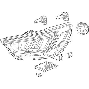 Buick 42740097 Headlamp Assembly