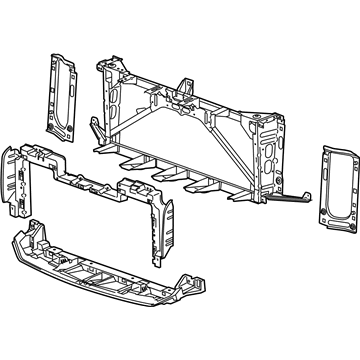 GMC 23266741 Mount Panel