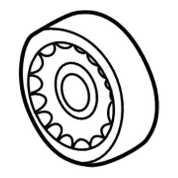 Chevy 12557334 Idler Pulley