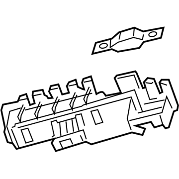 Cadillac 23122140 Fuse Box