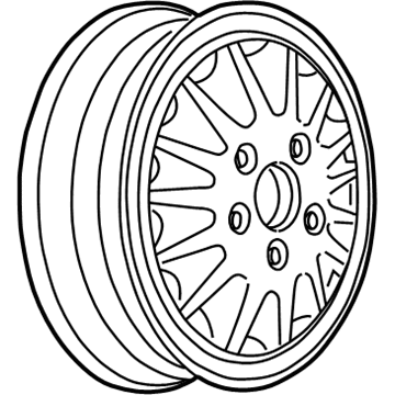 Buick 12362297 Wheel, Alloy