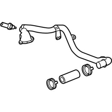 Cadillac 12701679 Water Outlet