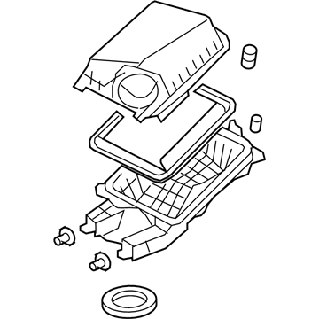 Pontiac 15908465 Air Cleaner Assembly