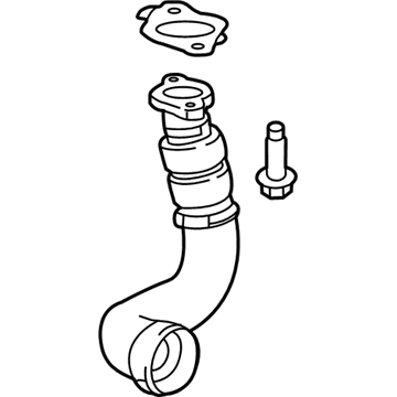 GM 23176127 Tube Assembly, Charging Air Cooler Inlet Air