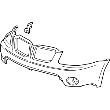 2006 Pontiac Torrent Bumper - 19120956