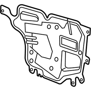 Buick 25841521 Water Deflector