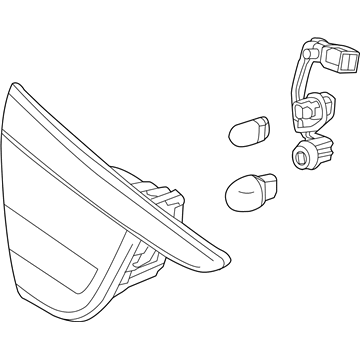 GM 22985775 Lamp Assembly, Back Up & Tail