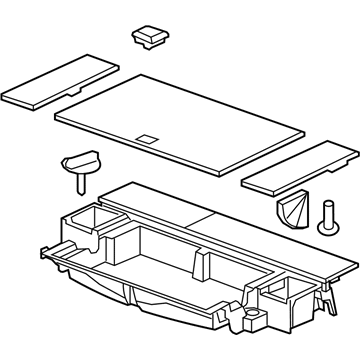 GMC 25878204 Storage Tray