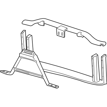 Chevy 88980513 Radiator Support