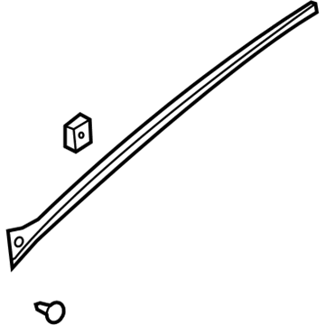 GM 25744295 Molding Assembly, Windshield Side Reveal