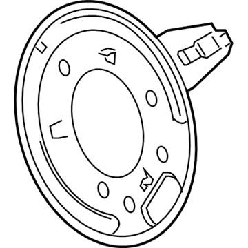 Cadillac CTS Brake Backing Plate - 15853415