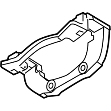 2010 Cadillac CTS Brake Caliper Bracket - 25997463