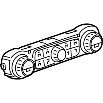 Chevy 84164473 Dash Control Unit