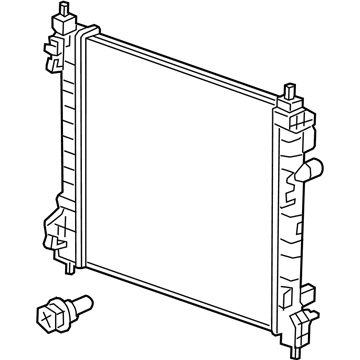Chevy 22960943 Radiator
