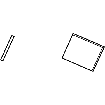 Pontiac 89018287 Heater Core Seal