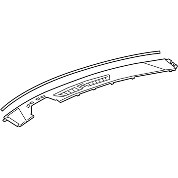 Cadillac 84481530 Defroster Panel