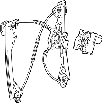 GMC 85609318 Window Regulator