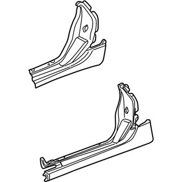 GM 10444701 Panel, Front Side Door Opening Finish <Use 1C4N