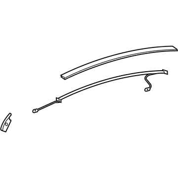 GM 9074272 Molding,Instrument Panel Upper