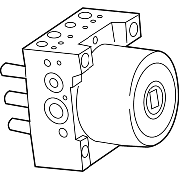 Cadillac 84244642 ABS Control Unit