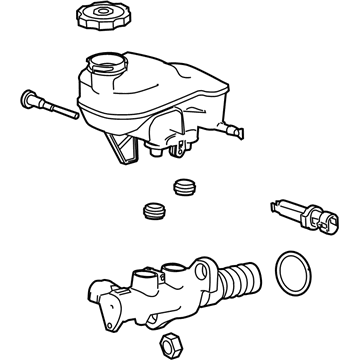 Cadillac SRX Brake Master Cylinder - 20984169