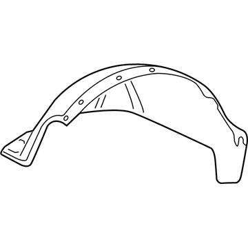 Cadillac 15164708 Fender Liner