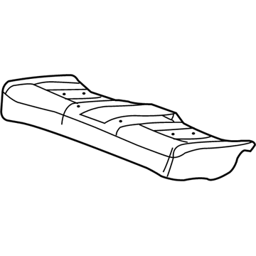 GM 15823674 Pad Assembly, Rear Seat Cushion