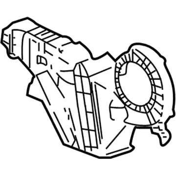 GM 52478191 Case,Auxiliary A/C Evaporator & Blower