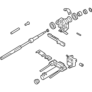 Hummer 10391402 Steering Column