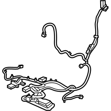 GM 84280991 Harness Assembly, F/Seat Wrg