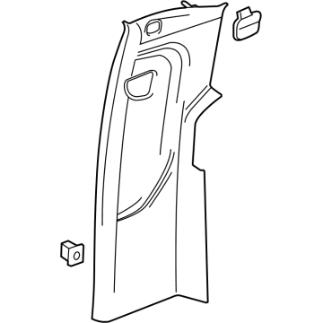 GM 84706244 Molding Assembly, Body L/Plr Garn *Atmosphere