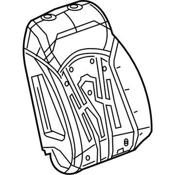 Buick 23426921 Seat Back Pad