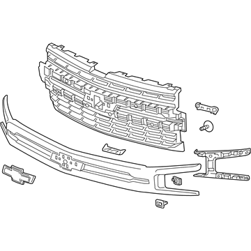 Chevy 84493304 Grille