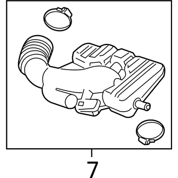 GM 13372201 Duct Assembly, Air Cleaner Outlet