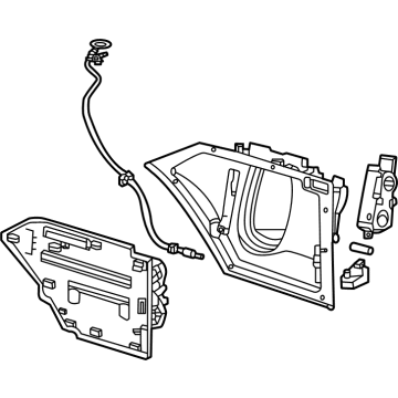 Cadillac 86812523 Charging Port