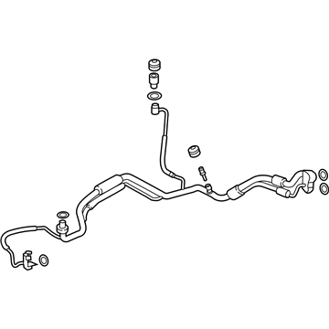 GMC 84898793 Evaporator Tube