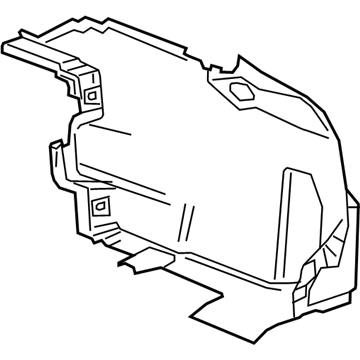 GM 84514705 Trim Assembly, R/Cmpt Si *Black Diamon