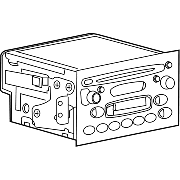 Saturn 22708209 AM/FM Radio